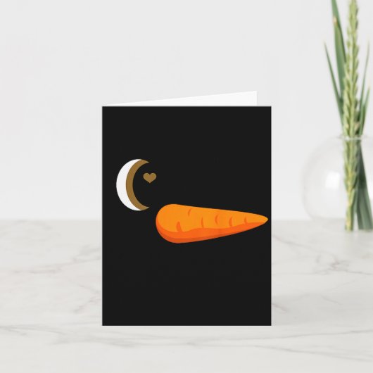 Carte Winking Snowman Ornament Eyelashes Christmas Costu (Devant)