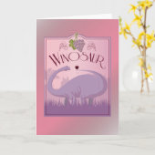 Carte Winosoaur (Fleur jaune)