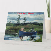 Carte WInslow Homer Art américain (Devant)