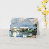 Carte Winslow Homer, Bouteille de sel, Bermudes (Fleur jaune)