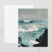 Carte Winslow Homer - Cannon Rock (Devant / Derrière)