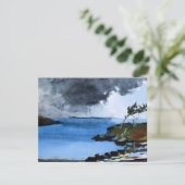 Carte Winslow Homer - La tempête à venir (Debout devant)