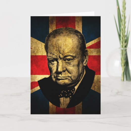 Carte Winston Churchill (Devant)