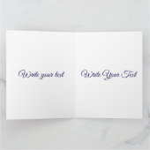 Carte Winter Cozy Snowman (Intérieur)