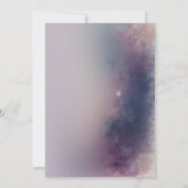 Carte Winter Glow Birthday Flat Greeting Card (Dos)