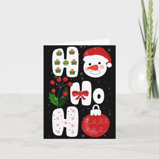 Carte Winter Magic Design Retro Winter Christmas Vector (Devant)