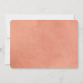 Carte Winter ONEderland Pink Bow Photo First Birthday (Dos)