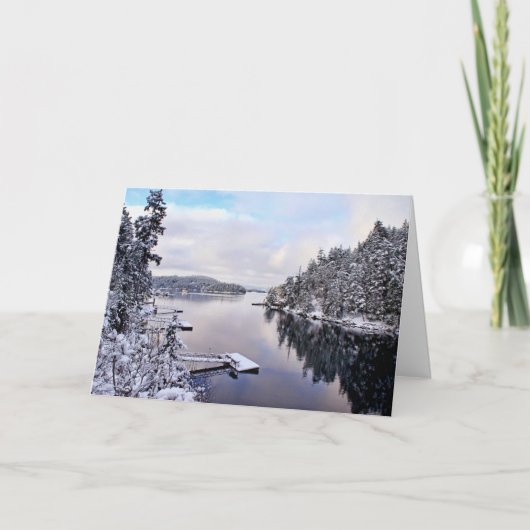 Carte Winter Picture of Snow (Devant)