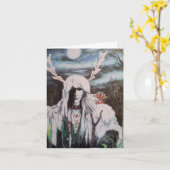 Carte Winter shaman (Fleur jaune)