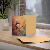 Carte Winter Songbird in Knit Hat | Marzipan Greeting