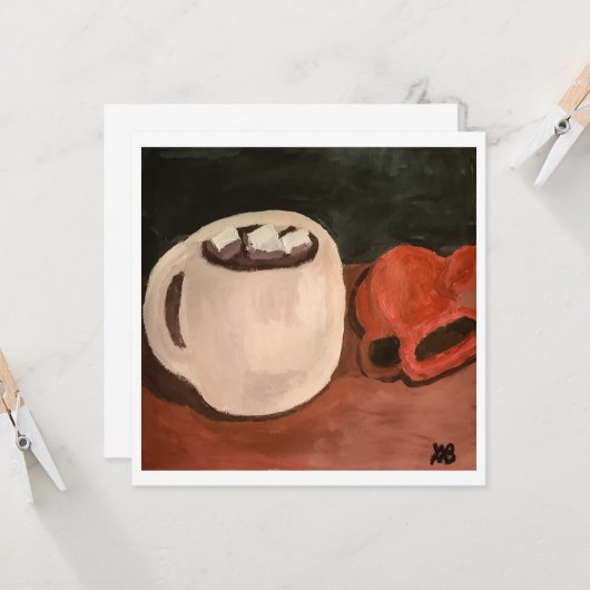 Carte Winter Warmth (Devant/Arrière en situation)