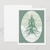 Carte Winter Wonderland (Devant / Derrière)