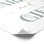 Carte Winter Wonderland et panneau de tableau Cade (Coin)