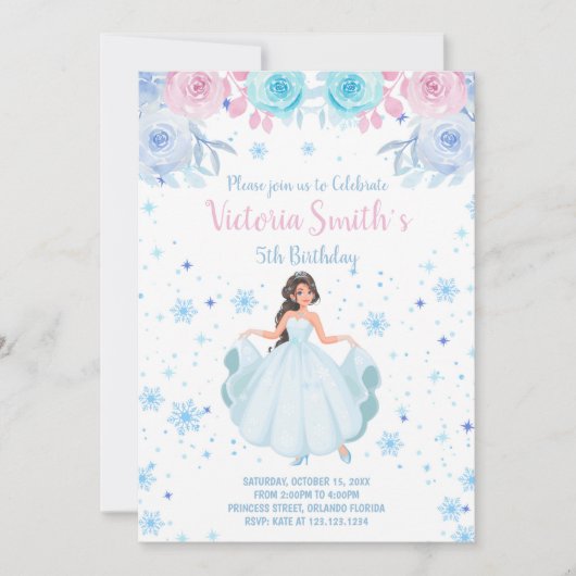 Carte Winter Wonderland Party (Devant)