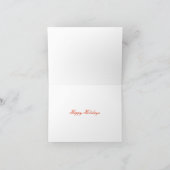 Carte Winterberry (Classique) Joyeuses Fêtes (Intérieur)