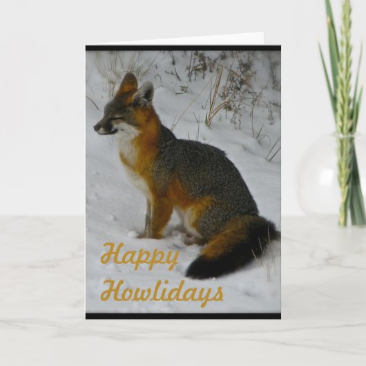 Carte Wintery Wildlife (Devant)