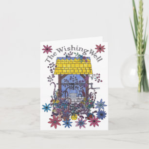 Carte Wishing Well 2 - Get Well Card