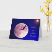 Carte Wishing you a blessed samhain (Fleur jaune)