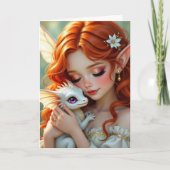 Carte Wishing you a Magical Birthday | Fairy (Devant)