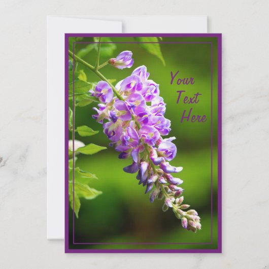 Carte Wisteria (Devant)