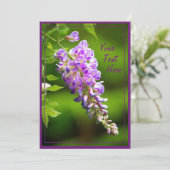 Carte Wisteria (Debout devant)
