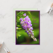 Carte Wisteria (Devant/Arrière en situation)