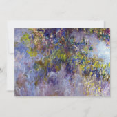 Carte Wisteria (moitié gauche) par Claude Monet (Devant)
