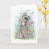 Carte Witch Dragonfly de Molly Harrison (Fleur jaune)