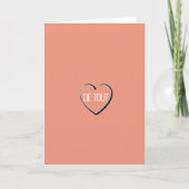 Carte With All My Heart Je t'aime Valentine Card (Devant)