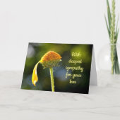 Carte With deepest sympathy (Devant)