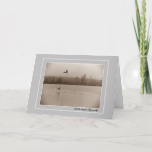 Carte With deepest Sympathy - concolence card