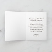 Carte With God All Things Are Possible Custom Christian (Intérieur)