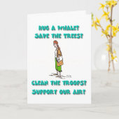 Carte Without You greeting card (Fleur jaune)