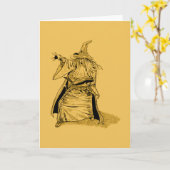 Carte wizard witted (Fleur jaune)