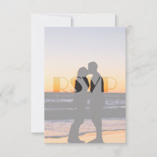 Carte Wo Do - Mariage romantique sur la plage - RSVP