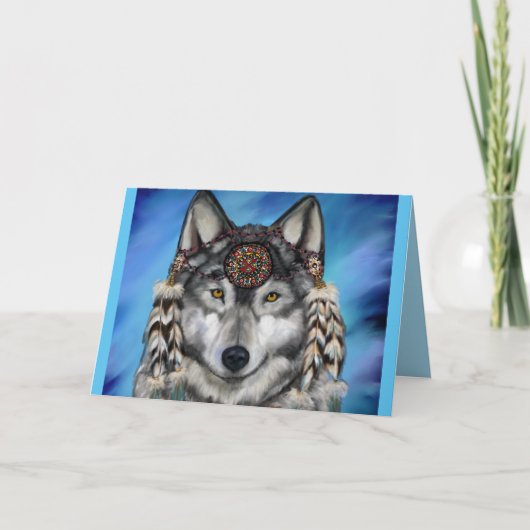 Carte Wolf Art (Devant)