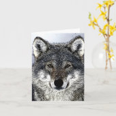 Carte Wolf Eyes (Fleur jaune)