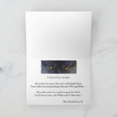 Carte WOLF EYES Wildlife Supporter Greeting-cards (Intérieur)