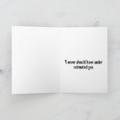 Carte Wolf hurle sur la lune (Intérieur)