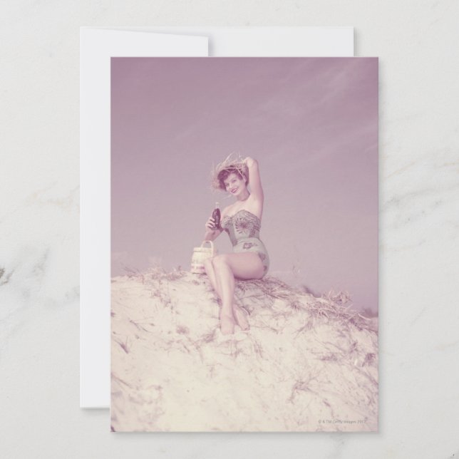 Carte Woman Relaxing (Devant)