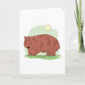 Carte Wombat (Devant)