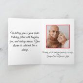 Carte women/girls football Folded Greeting Card (Intérieur)