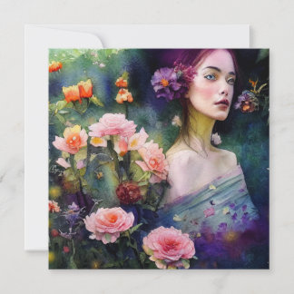 Carte Women in the Garden 4