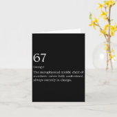 Carte Womens 67 Definition Meme V-neck (Fleur jaune)