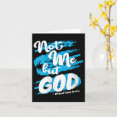 Carte Womens Blessed Carlo Acutis Prayer Not Me Catholic (Fleur jaune)