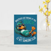 Carte Womens Funny Duck Graphic Tees Men Women Teens Fun (Fleur jaune)