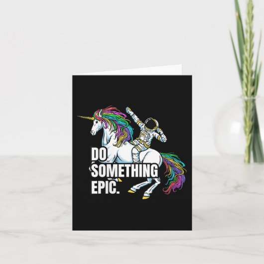 Carte Womens Funny Spacecore Motivational Graphic, Do So (Devant)