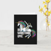 Carte Womens Funny Spacecore Motivational Graphic, Do So (Fleur jaune)