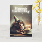 Carte Wonder Monkey (Fleur jaune)