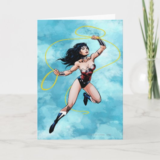 Carte Wonder Woman & Lasso de la vérité (Devant)